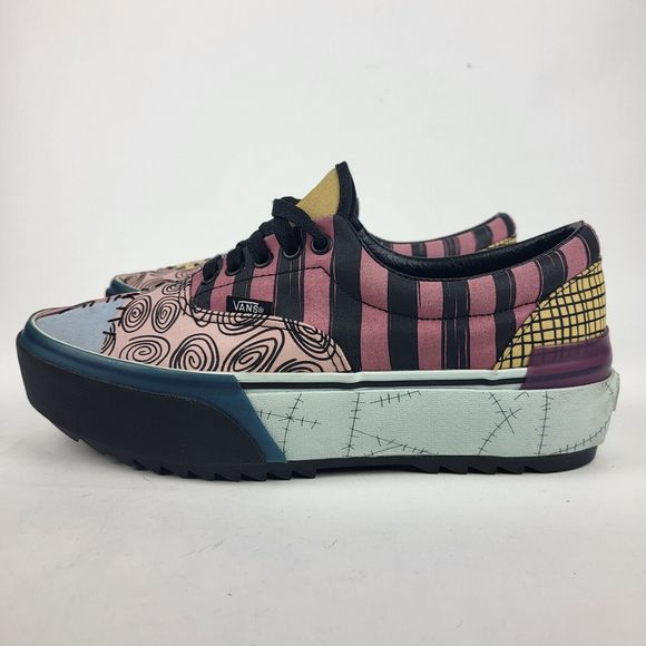Vans x Disney Era Stacked Sally Nightmare Before Christmas Platform Sneakers - Picture 2 of 16